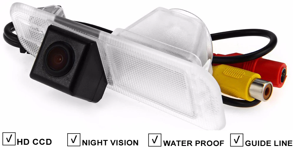 CCD Car Rear View Reverse Camera For KIA K2 Sedan RIO Sedan Auto Backup Parking Reversing Camera