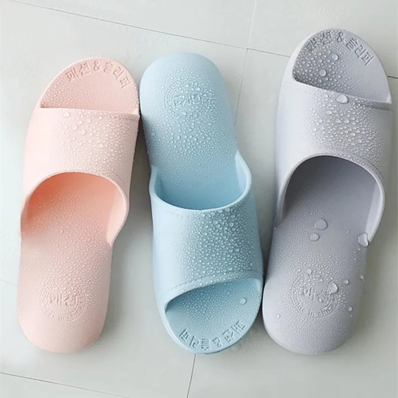 

2018 new fashion summer autumn mujer slippers light foam floor skid slippers, indoor family bathroom, slippers women