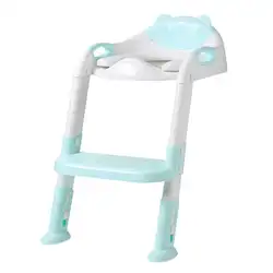 Детский унитаз детский складывающийся горшок обучающее сиденье с твердой противоскользящей лестницей горшок тренировочное сиденье