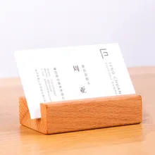 Офис ремесло деревянный ужин вечерние держатель для карт памятки зажимы фото Бизнес стол органайзер цифры имя Дисплей украшения стенд
