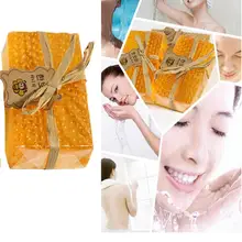 1 шт. 90 г ручная работа отбеливающий пилинг глутатион арбутин мед Kojic кислота мыла оптом# F