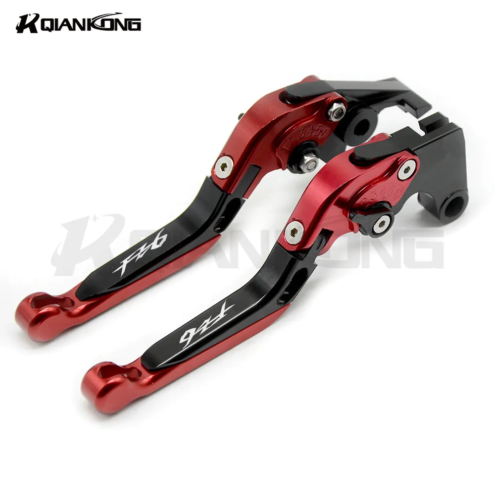 

CNC Aluminum Motorcycle Foldable Extending Brake Clutch Lever Adjustable Brake Clutch Lever FOR YAMAHA FZ6 FAZER 2004-2010