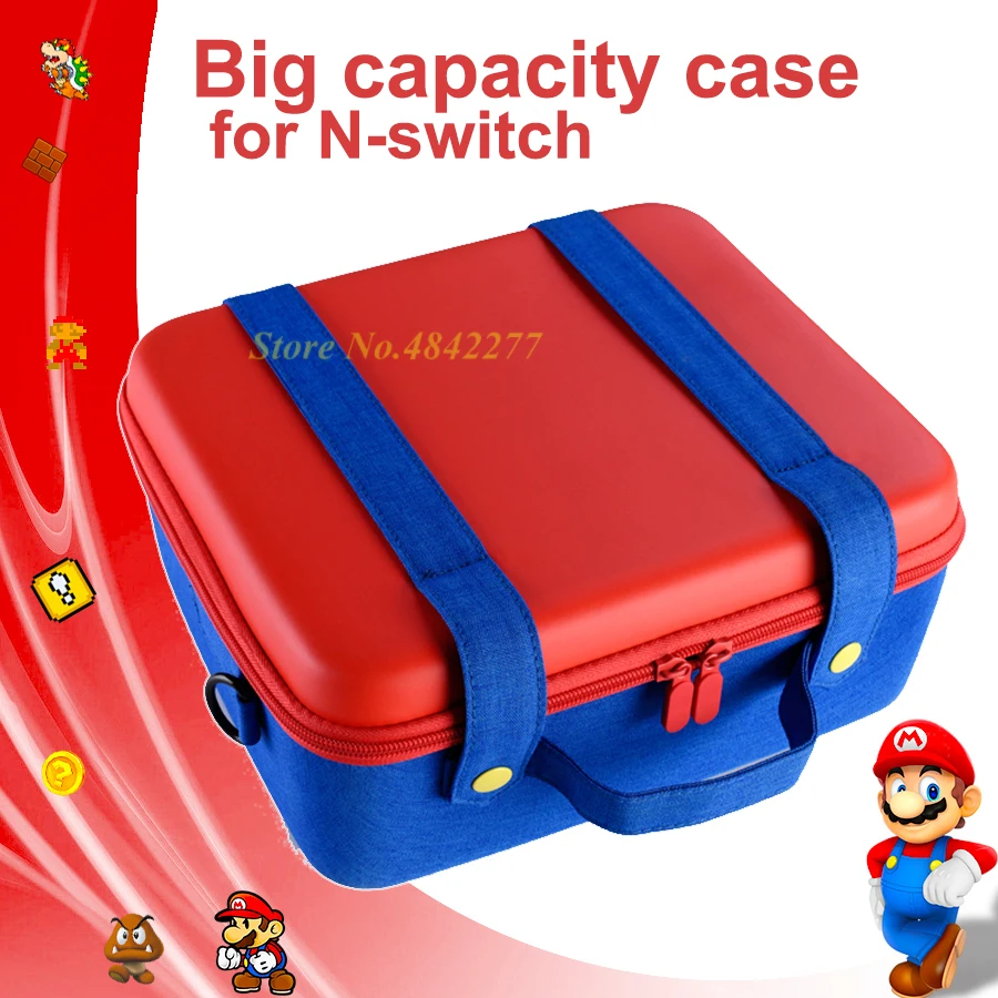 

2019 Nintend Switch Accessories Hard Carry Storage Portable Big Capacity Bag Nintendoswitch Console Travel Protective Case Game