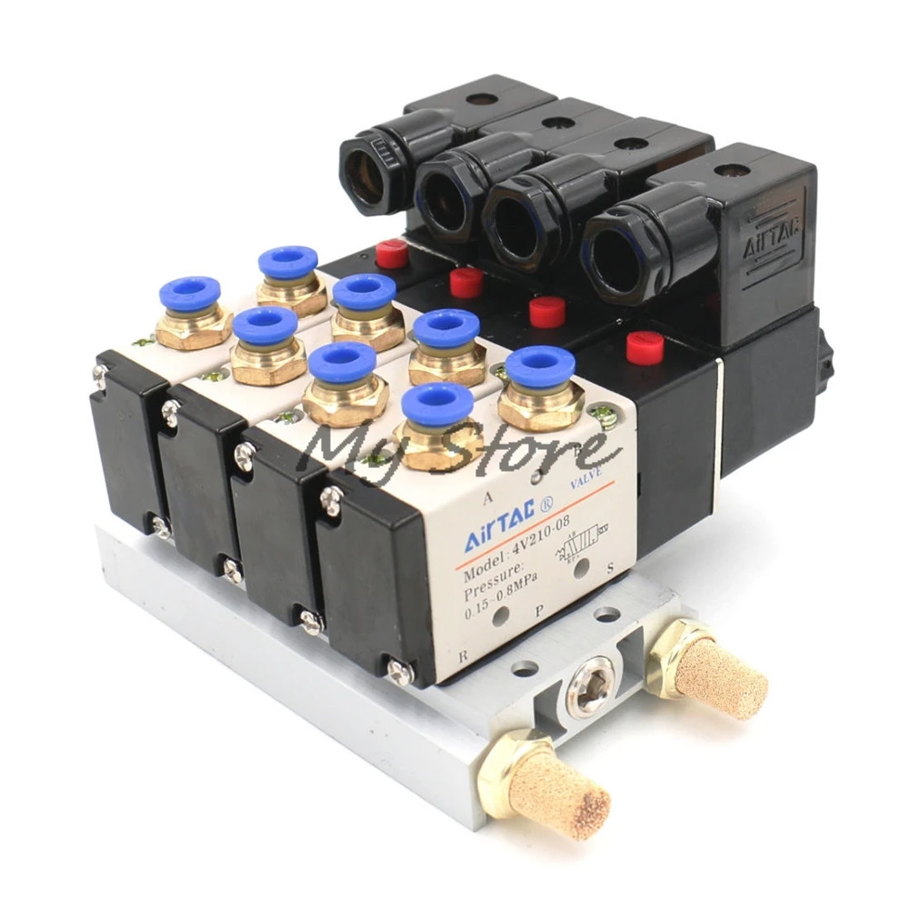 10 Pcs Air Pneumatic 4mm To 4mm Straight Push In Connectors Quick Fittings