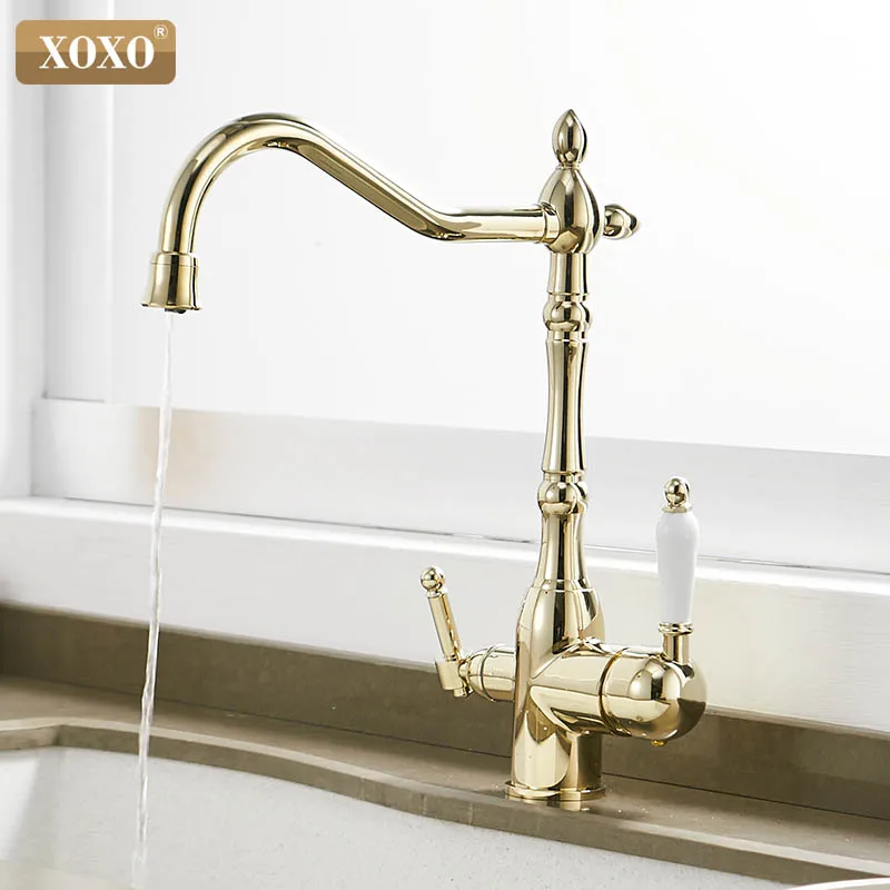  XOXO Filter Kitchen Faucets Deck Mounted Torneira Cozinha Mixer Tap Cold and hot Water Purification - 33005786710