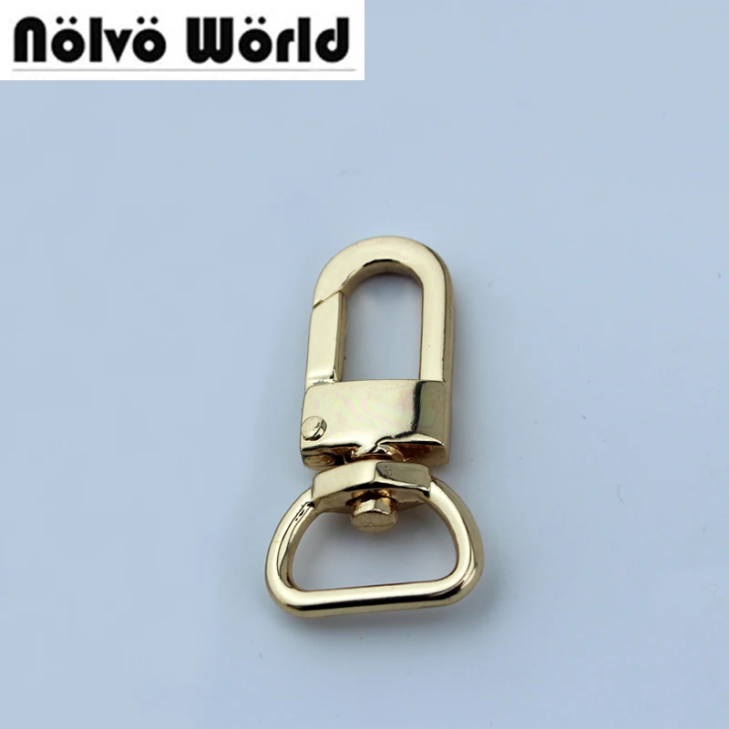 

20pcs 4 colors 5/8" 1.7cm Swivel Lobster Clasps For Craft Bag Purse,Bag Charm or Luggage Tag Hook,Clip for Bag or Luggage Tag
