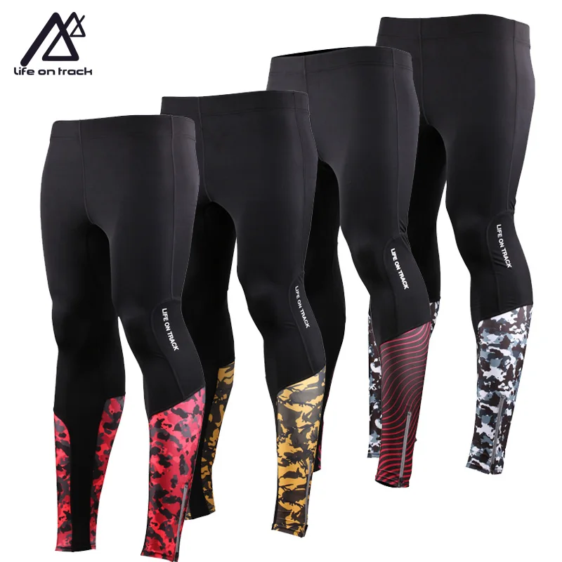 

Life on Track Compression Cool Dry Sports Tights Pants Baselayer Running Leggings Yoga Rashguard Men Cool Dry Sports