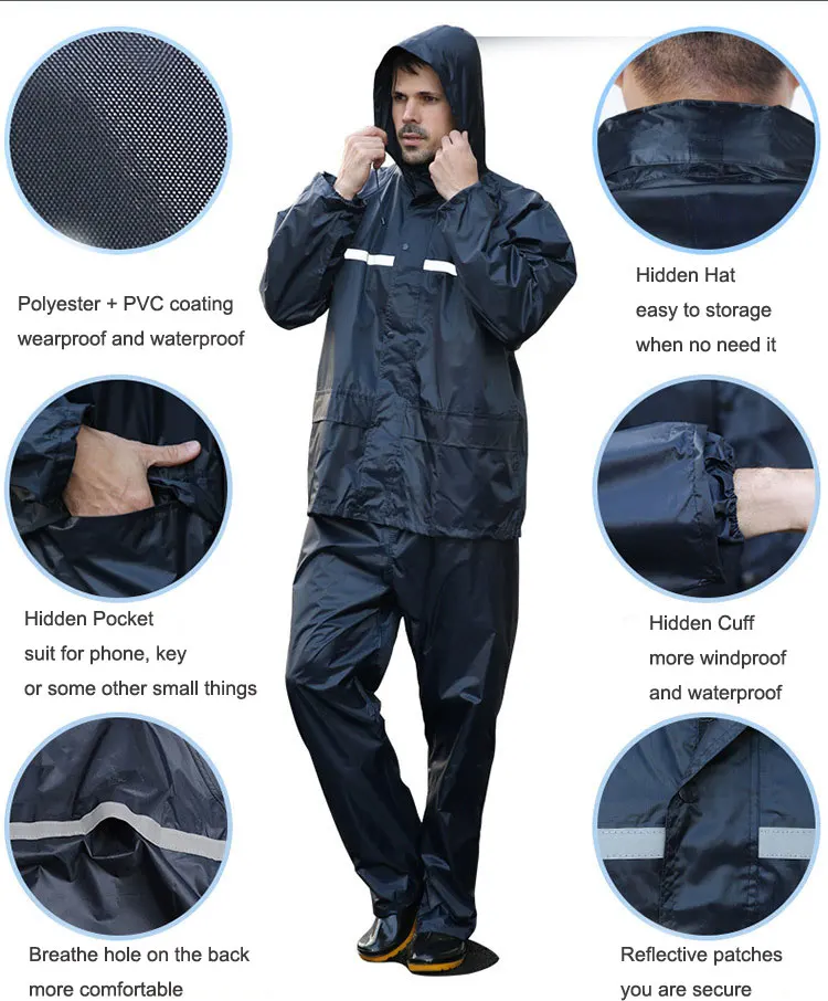 Double coated raincoat Clearance