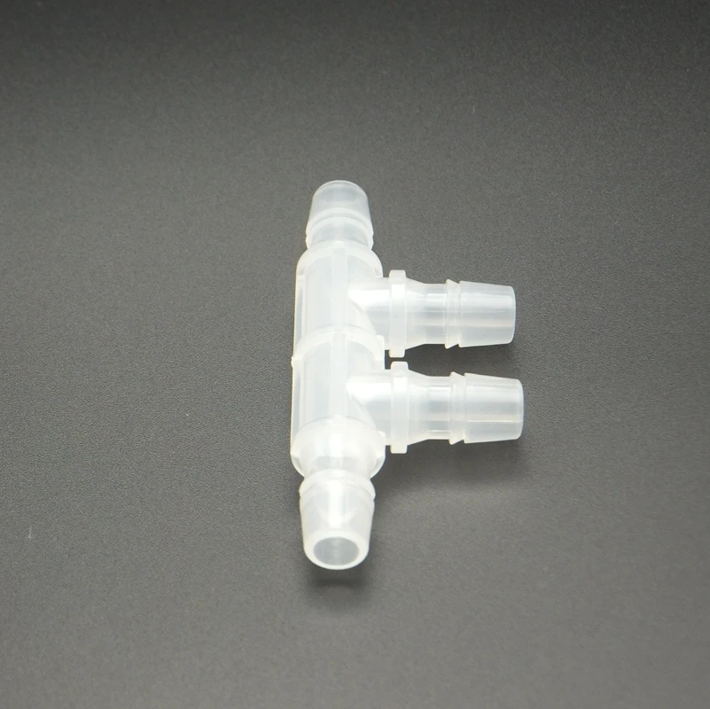 5PCS 4.8mm Cross Hose Barb 4 Way Plastic Barbed Pipe Fitting Aquarium Garden Micro Irrigation Water Connector | Обустройство дома