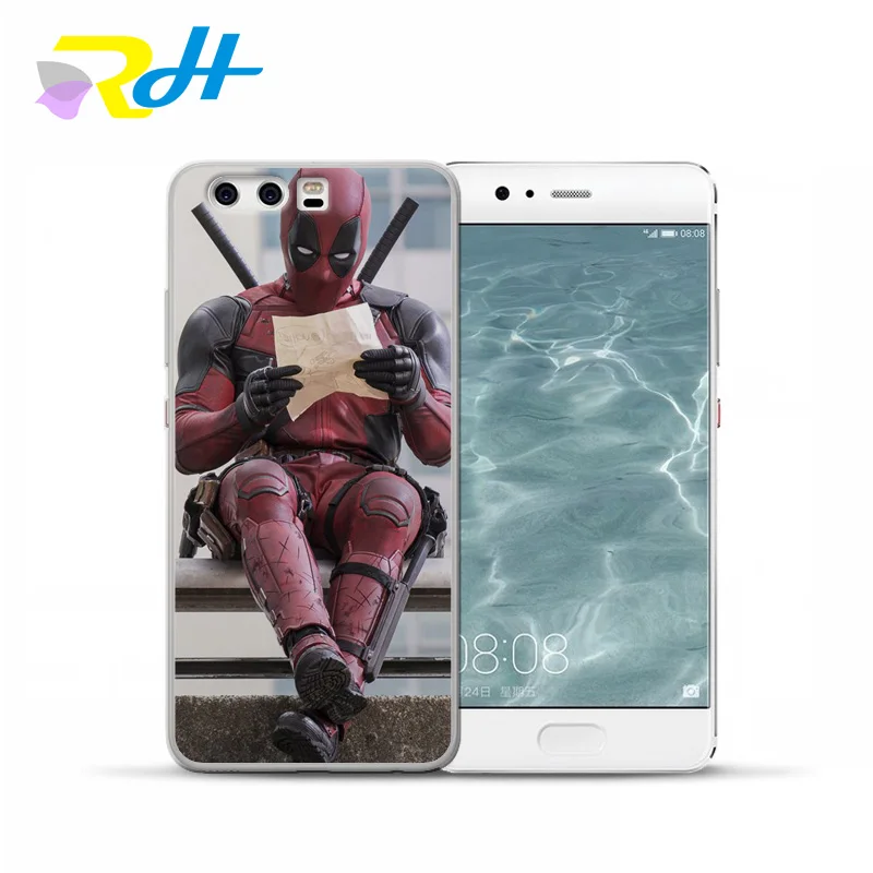 Чехол для Huawei honor 6A 6X 9 чехол телефона Deadpool Y5 II 2018 2017 Y6II Y6 Pro Y7 Etui|Чехлы-накладки| |