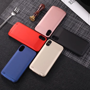 バッテリーケースiphone 11/11pro/11 プロ最大外部電源銀行バックアップバッテリ充電器ケース 6 6s 7 8 プラスx xs最大xr