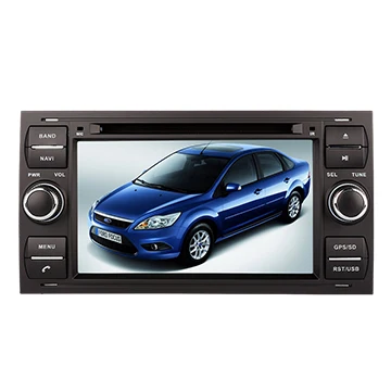 Best Android 9.0 Octa Core 4GB RAM Car DVD GPS Navigation For Ford Focus/Mondeo/S-max/Connect 2005-2007 black Car Radio Stereo Wifi 1