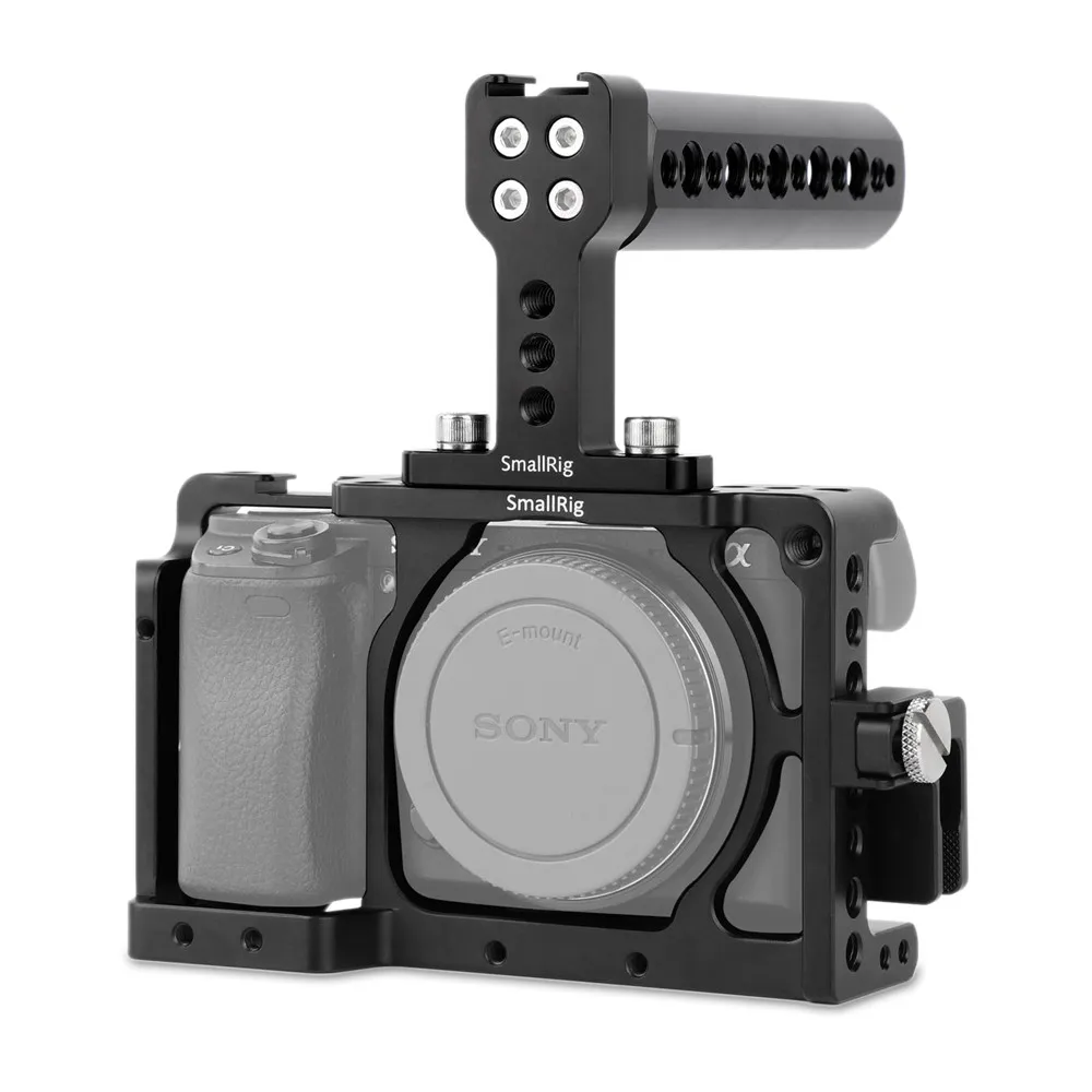 SmallRig A6300 клетка камера набор аксессуаров для SONY A6300/A6000/ILCE-6000/ILCE-6300/NEX7 с верхней ручкой-1921