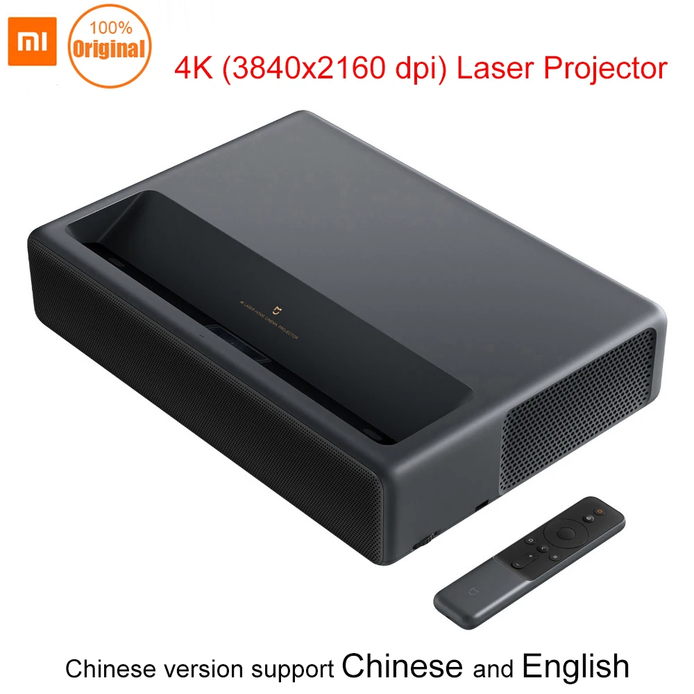 

Xiaomi Mijia 4K Laser Projector 5000 Lumens with Wifi Mi Xiaomi Smart Home Bluetooth 3D Projector 4k 3840x2160 Dpi Xiaomi Home