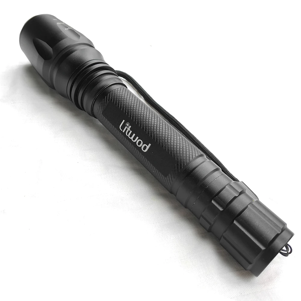 

Litwod z90 XML T6 Ultra Bright LED Flashlight 18650 Portable High Power Tactical Flashlight 5 Modes Hunt Camping
