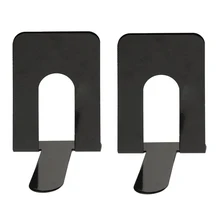 Hot-2x l-образный Железный Держатель для книг, канцелярские принадлежности для дома и офиса, размер канцелярских принадлежностей: 20,4*16,5*14 см