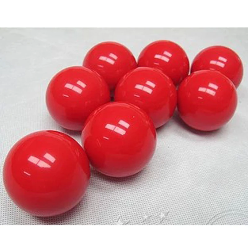 52.5mm Red Single ball Resin 2 1/16 inch Snooker Balls 3pcs/lot xmlivet billiard ball