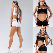 Женские однотонные сексуальные спортивные фитнес-браслет обтягивающие эластичные шорты брюки