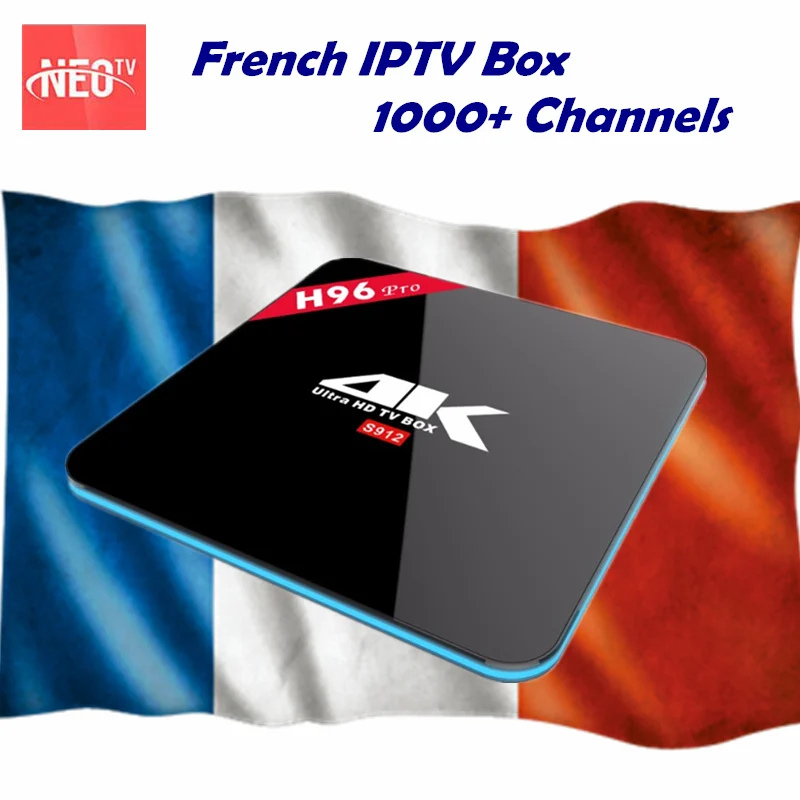 Prix pour Meilleur arabe français benelux iptv neo + iptv 1000 + en direct avec h96pro Android 6.0 Smart TV Box Amlogic S912 4 K 3 GB/16 GB Set Top boîte Prix pour Meilleur arabe français benelux iptv neo + iptv 1000 + en direct avec h96pro Android 6.0 Smart TV Box Amlogic S912 4 K 3 GB/16 GB Set Top boîte