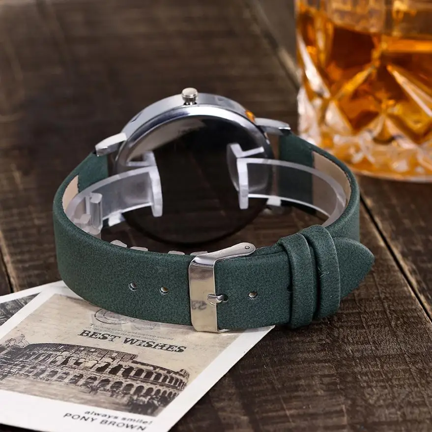 Vansvar женские часы простые креативные кварцевые наручные часы Роскошный кожаный браслет круглый чехол для часов Reloj Mujer 18MAR20