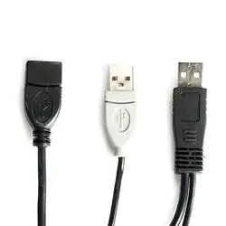 DHL/EMS 50 * Origina ZTE USB Y Кабель 2 Штекер 1 Женский Заряда и Синхронизации Splitter CC-YC605-A1