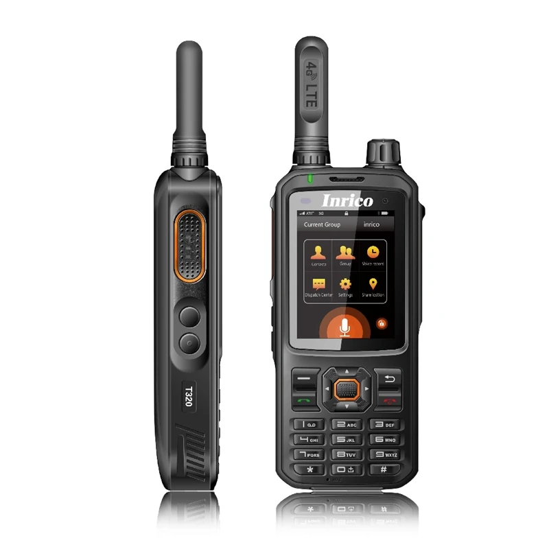 4G LTE GSM WCDMA POC сеть walkie talkie WiFi gps ham Радио соединяющийся с сотовым телефоном по Bluetooth двухсторонняя рация мобильный телефон