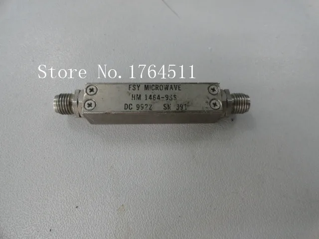 

[BELLA] FSY MICROWAVE HM 1464-9SS 1.4-4.3GHZ RF microwave high pass filter SMA