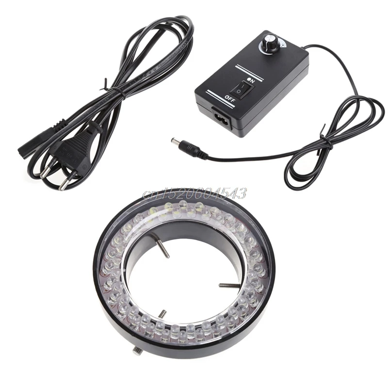 60 LED Adjustable Ring Light illuminator Lamp for STEREO ZOOM Microscope Microscope EU Plug R06 Drop Ship 60 LED Adjustable Ring Light illuminator Lamp for STEREO ZOOM Microscope Microscope EU Plug R06 Drop Ship