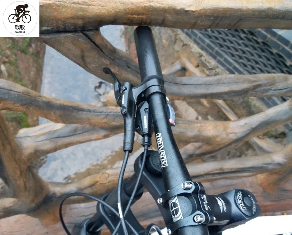 Best Kalosse   17 inch Hydraulic brakes  brakes  M370  Groupset  Fat bicycle , Snow bike  27 speed mountain bike 26*4.0 tires 3