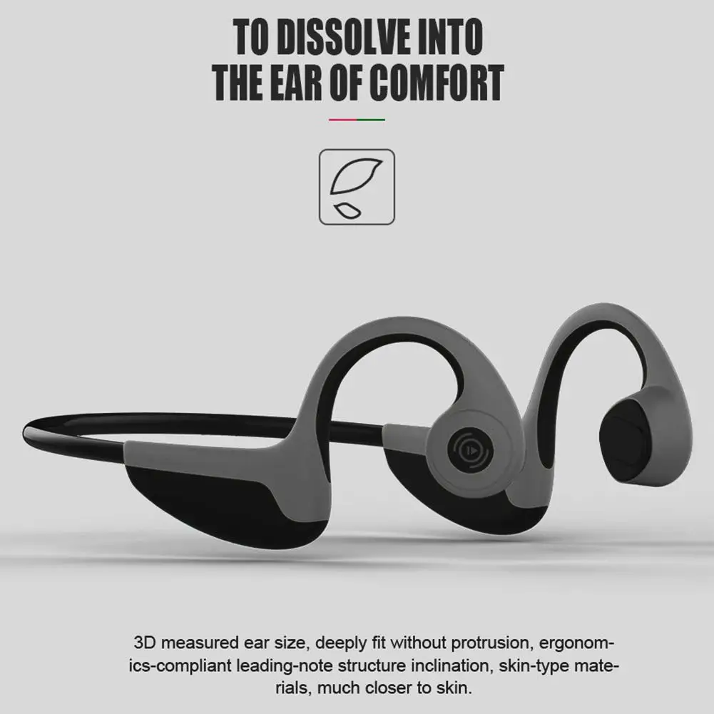 [Оригинал] Беспроводная стереогарнитура Bluetooth 4 2 наушники на шею с костной