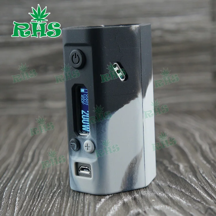2pcs wismec reuleaux dna 200 rx 200 silicone case cover protective
