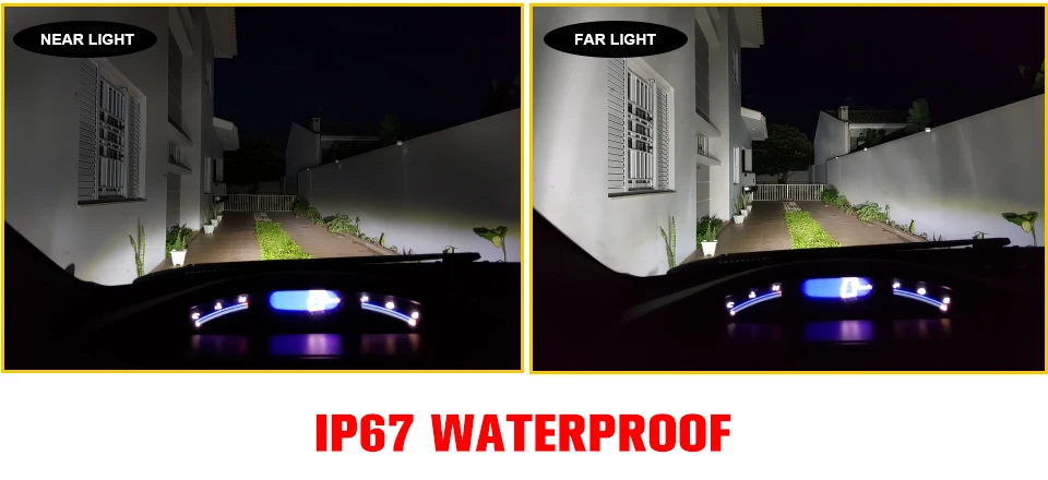 Foxcnsun Led H4 H7 Car Headlight Led Bulbs LPW Mini Type H15 H1 H3 H11 Led Bulb HB4 HB3 9006 9005 16000LM 6500K 12V Auto Lamp (7)