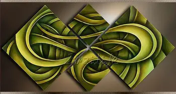 

Cuadros Decoracion 4 piece panel canvas art Modern abstract hand painted picture oil painting 18
