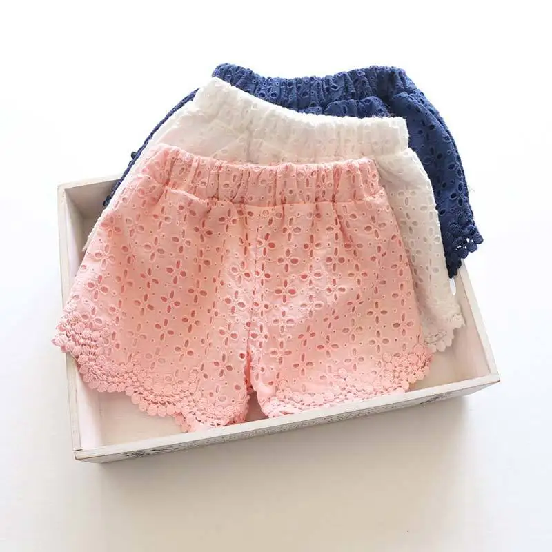 

Princess Lace Baby Girls Shorts Summer Spring 2016 Children Shorts Kids Shorts For Girls Clothes Toddler Girl Clothing