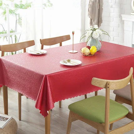  High quality waterproof Table Cloth Anti-scalding oil-proof table cloth Kitchen accessories home de