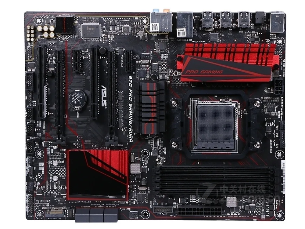  original motherboard for ASUS 970 PRO GAMING/AURA DDR3 Socket AM3+ USB2.0 USB3.0 32GB Desktop mothe
