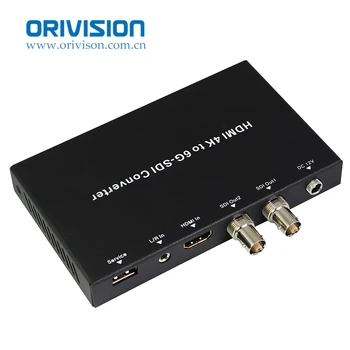 

4K2K HDMI to 6G-SDI Video Audio USB Converter with Dual SDI out without any signal loss