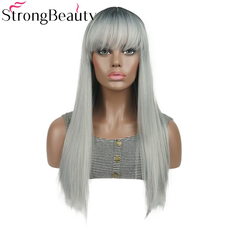 Strongbeauty Zhenskie Ombre Sinteticheskie Pariki Naturalnye Dlinnye Volnistye Korichnevye Svetlye Volosy Polnyj Parik Kupit Nedorogo V Internet Magazine S Dostavkoj Sravnenie Cen Harakteristiki Foto