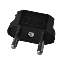 Black American to European Plug adapter                                                                                       #8