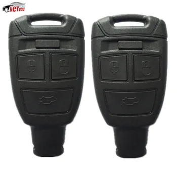 

KEYECU 2 Pcs/lot Replacement Smart Remote Key Shell Case Fob 3 Button for Fiat Ulysse Scudo Sedici Tempra Uncut Blank Blade