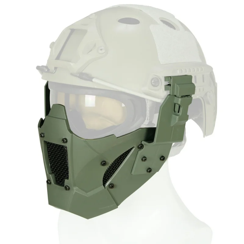 Для мужчин открытый Балаклава велосипед Маска Тушь Airsoft зимние маски MA-95 Тактический Железный Воин маска для лица Уход за кожей лица Модуль тактическая маска - Цвет: Gray