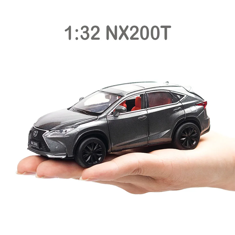 Модель автомобиля Honda Odyssey Lexus Nx200t Lx570 Toyota CRV Highland 1:32 Автомобильные Игрушки из сплава для детей металлические Литые машины детские игрушки