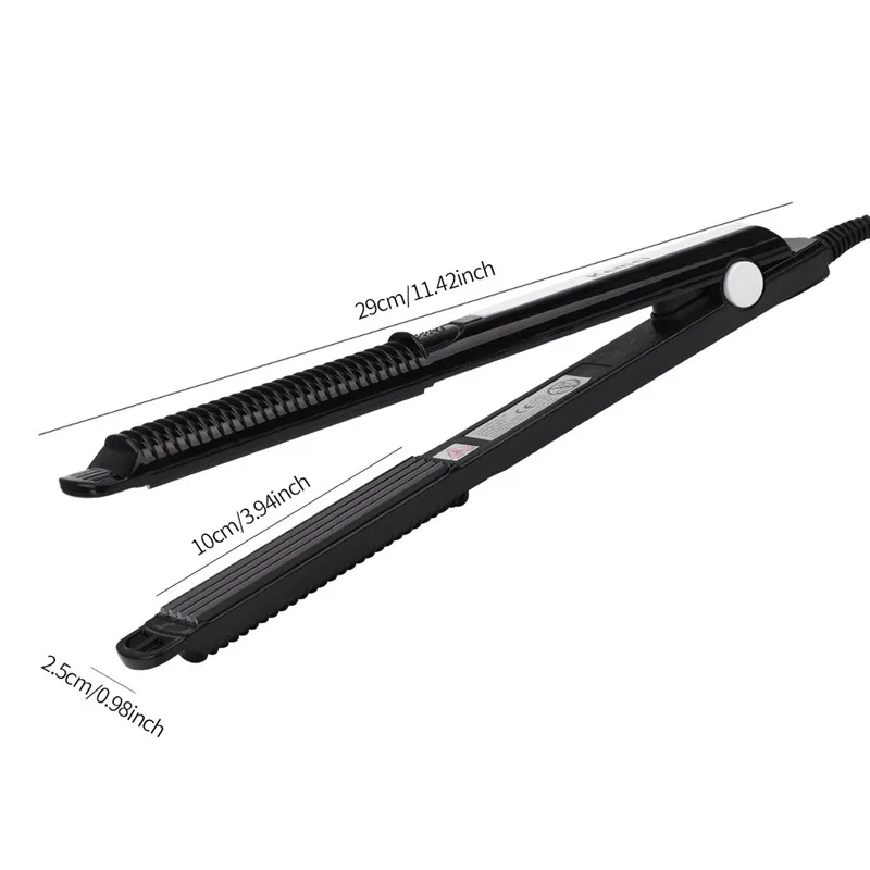 Temperature Control Hair Straightener Corrugated Iron Hair Crimper Corn Plate Electric Straightening Corn Wave Styling Tools P42 Temperature Control Hair Straightener Corrugated Iron Hair Crimper Corn Plate Electric Straightening Corn Wave Styling Tools P42