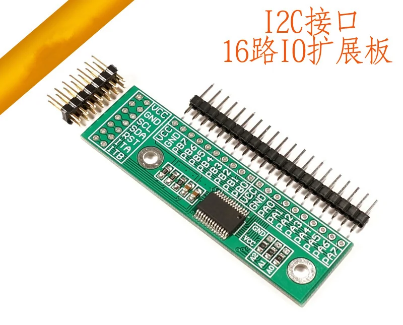 2 шт. I2C интерфейс 16-канальный IO модуль расширения для Arduino 51 IIC вход выход Плата расширения MCP23017-E/SS IIC до 16 бит IO