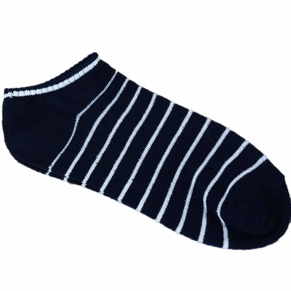 Feitong 1 пара унисекс удобные полосатые хлопковые носки шлёпанцы для женщин короткие безбортные носки из дышащей ткани модные короткие носки