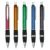 100 pcs/lot black ink refill rubber grip ballpoint pens for writing custom pen canetas
