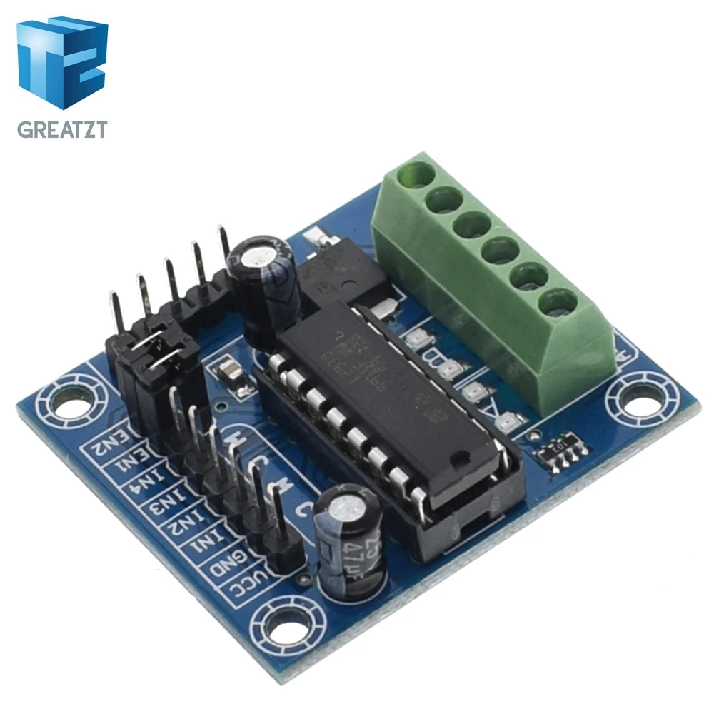 

GREATZT Mini 4-Channel Motor Drive Shield L293D Expansion Board Module High Voltage Current For Arduino UNO MEGA 2560
