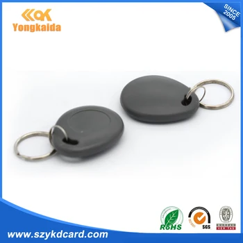 

3000pcs/lot 13.56Mhz RFID keyfob ABS key Tag Fudan F08 rfid keyfob for Entry Access System