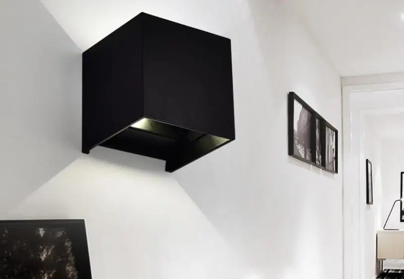 Confronta i prezzi su glass cube lamp shopping online / acquista ... Cubetto da parete led