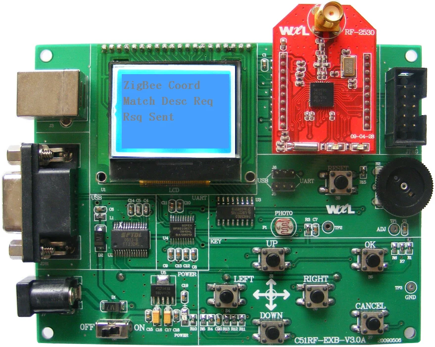 Для ZigBee/CC2530/WSN/Интернет вещей разработки Люкс/системы развития C51RF-CC2530-PK